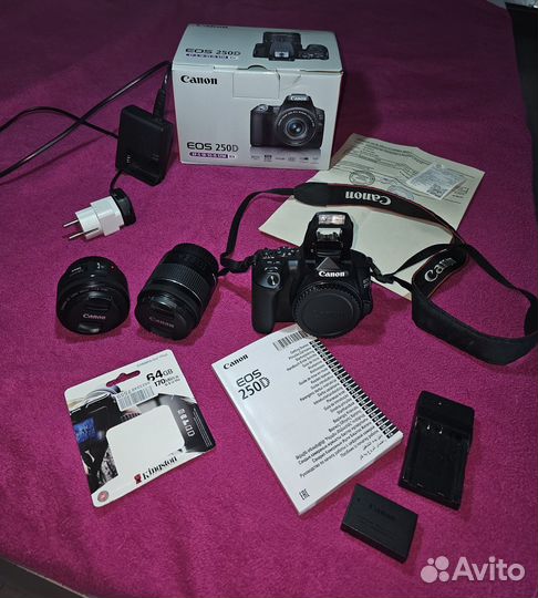 Canon 250D Kit 18-55mm