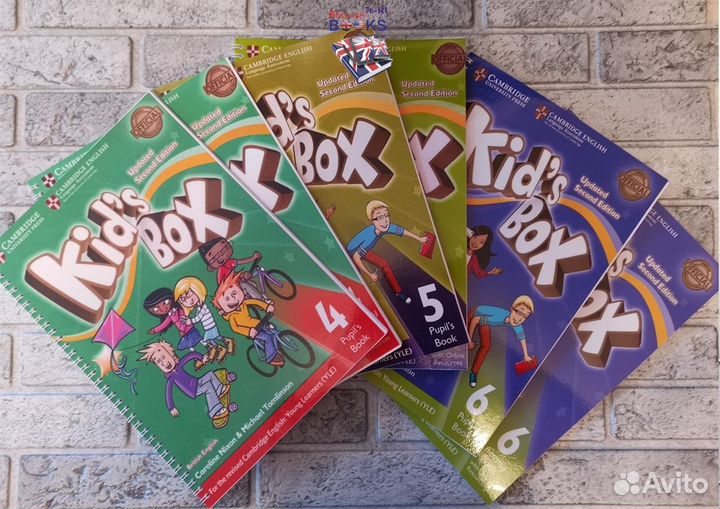 Kids Box 1,2,3,4,5,6,St Новый комплект