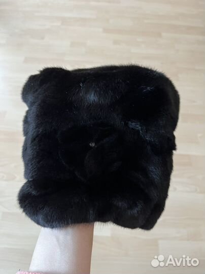 Шапка норковая женская