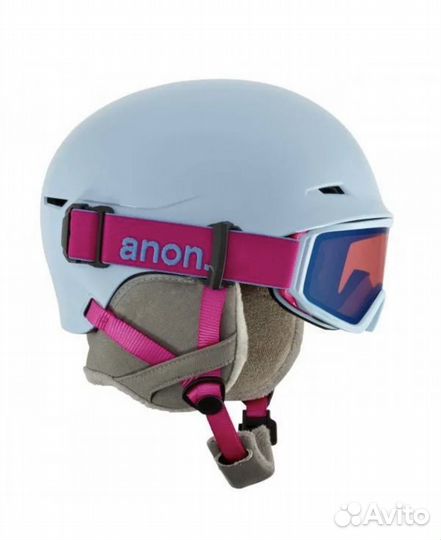 Шлем горнолыжный с маской детский anon