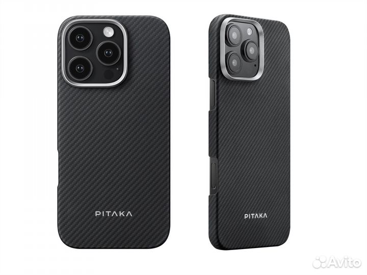 Pitaka MagEZ Case 6 iPhone 16 Pro Max Black/Gray