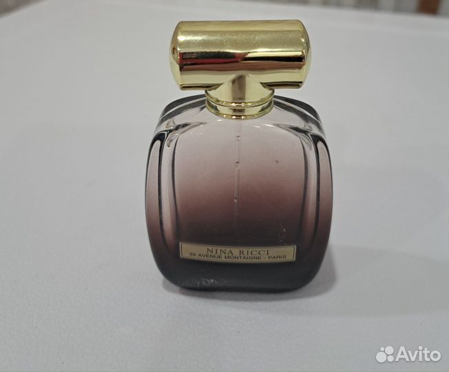 Флакон с остатками парфюма