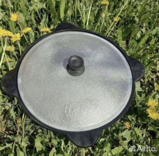 Казан чугунный узбекский 6л