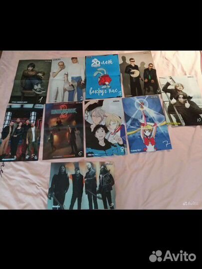 Плакаты из журналов все звезды