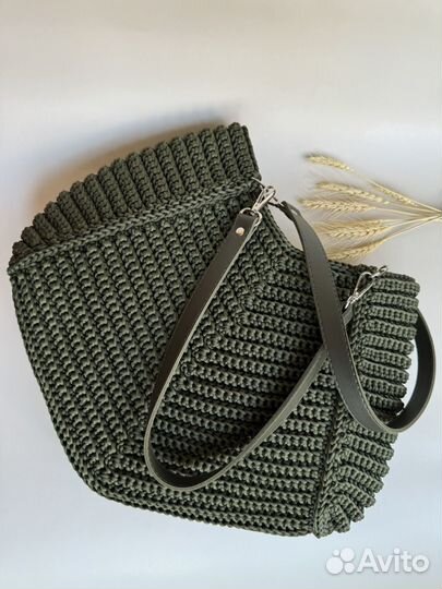 Сумка женская вязаная