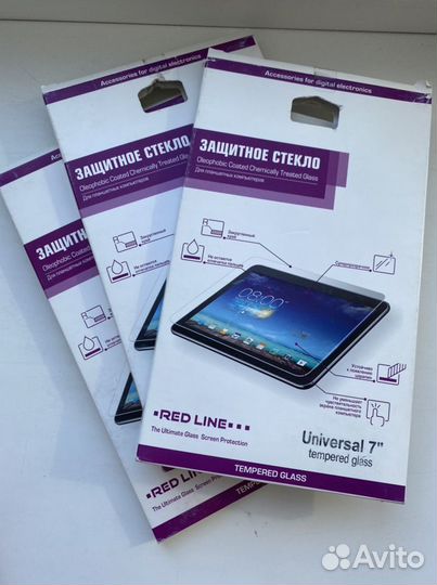 Защитное стекло на планшет