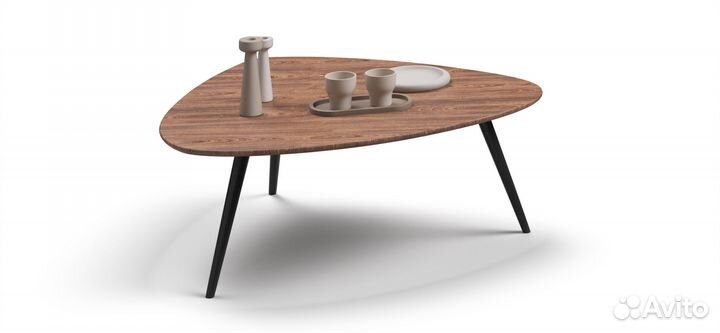 Стол журнальный boss wood 37см Wood Brown