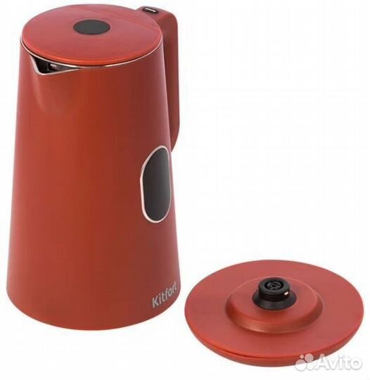 Чайник Kitfort красный