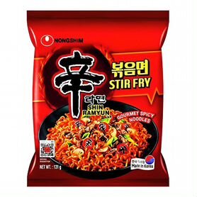 Лапша жаренная острая nongshim Shin Ramen Stir Fry