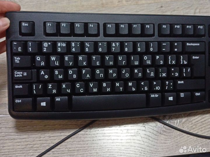 Клавиатура logitech k120, Genius