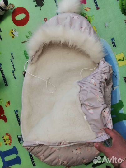 Конверт на выписку зимний