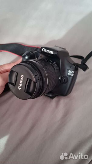 Зеркальный фотоаппарат canon 1100d