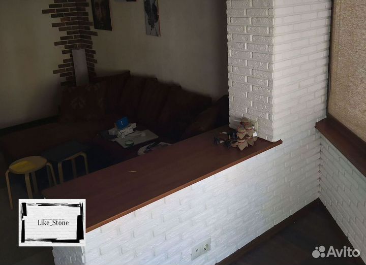 Декоративный кирпич. Укладка плитки