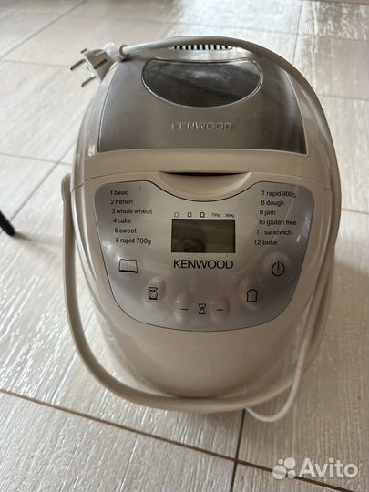 Хлебопечь kenwood