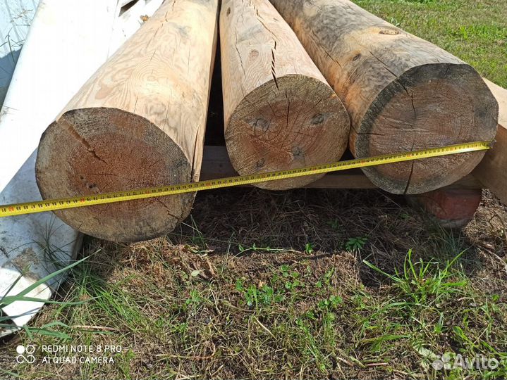 Бревно строганное Брус
