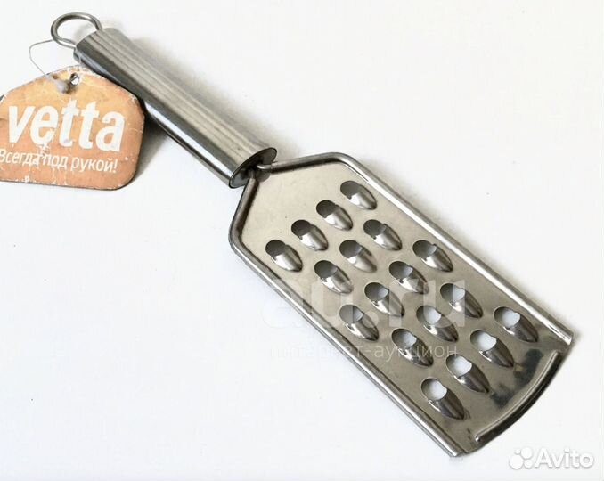 Тёрка Vetta для сыра из нержавеющей стали с ручкой