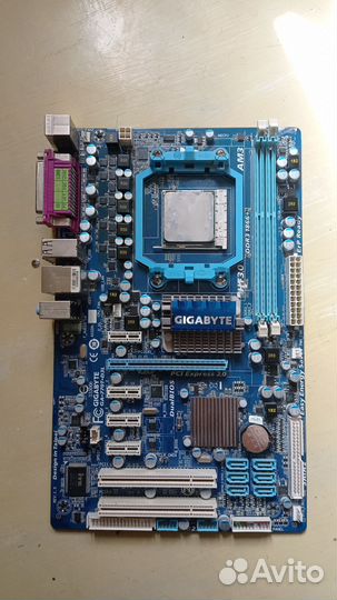 Материнская плата с процессором fenom x4