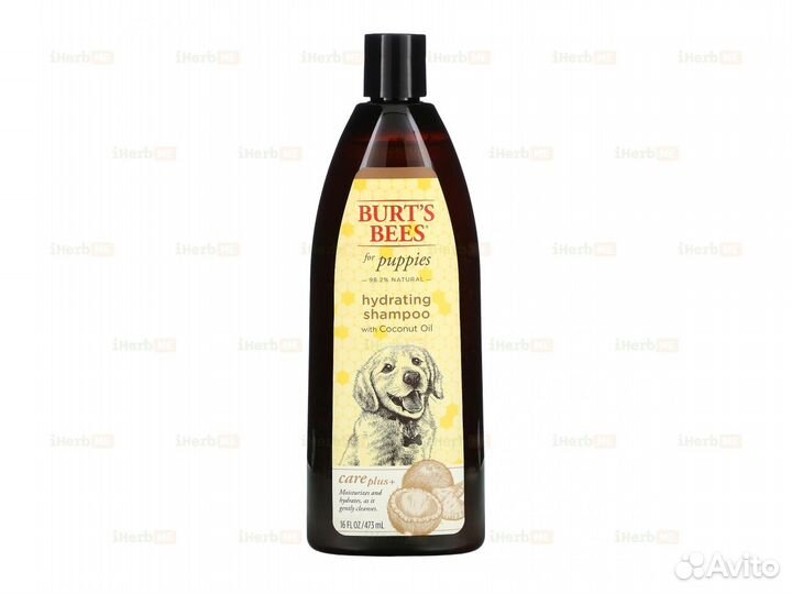 Care Plus +, увлажняющий шампунь для щенков с коко