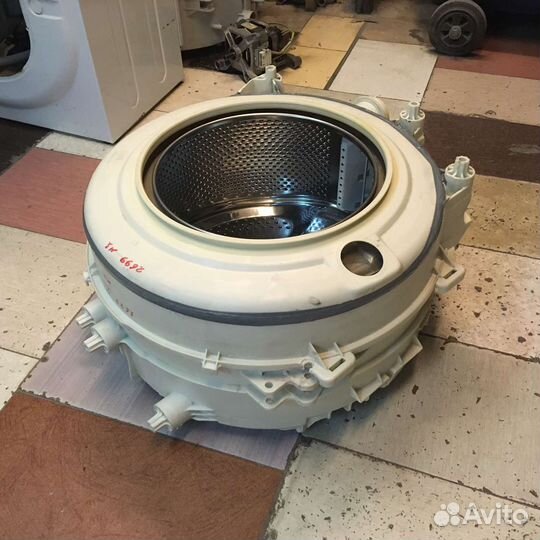 Бак неразборный 5кг Indesit стиральная машина