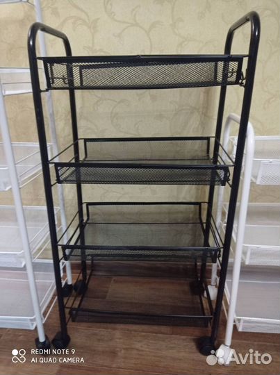 Косметические тележки (4 полки.Доставка бесплатно)
