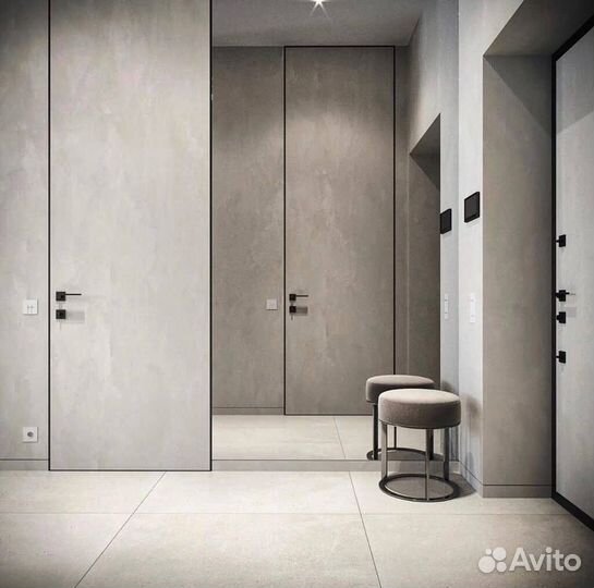 Скрытая дверь с гарантией