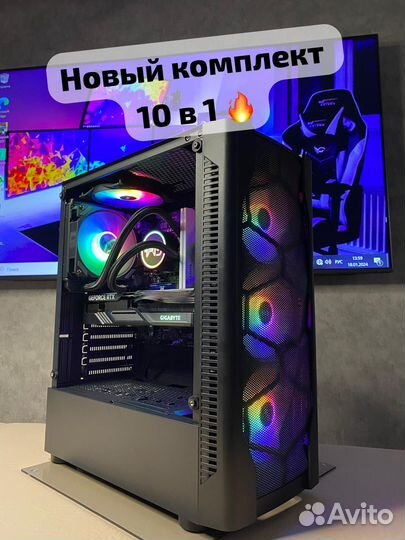 Игровой комп 12400f + RTX 4060(ti) комплект