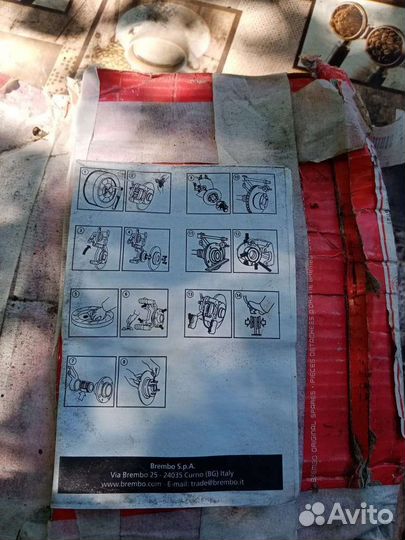 Новые передние тормозные диски Ford focus 2