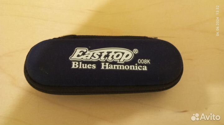 Губная гармошка Easttop Blues Harmonica 008K Key C