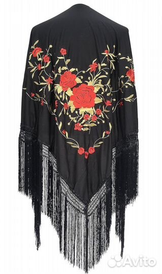 Шаль для фламенко