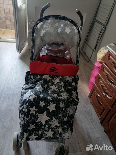 Прогулочная коляска трость бу