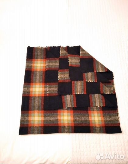 Плед шерсть 100 процентов 158х158 + одеяло подарок