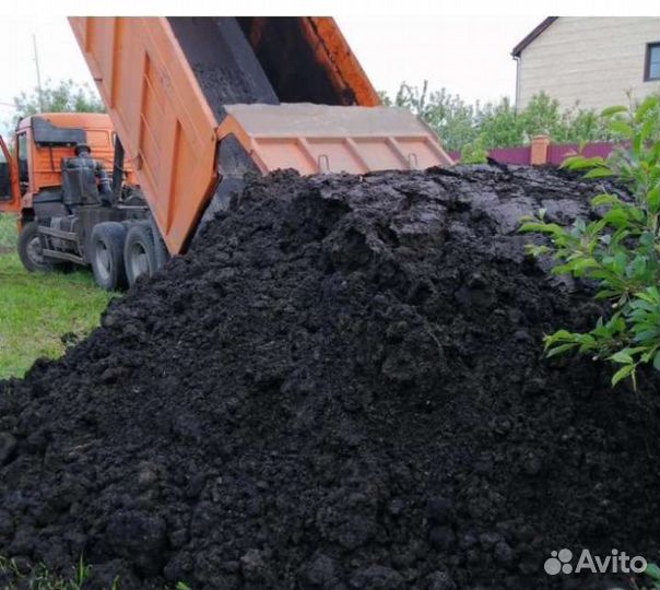 Чернозём, растительный грунт