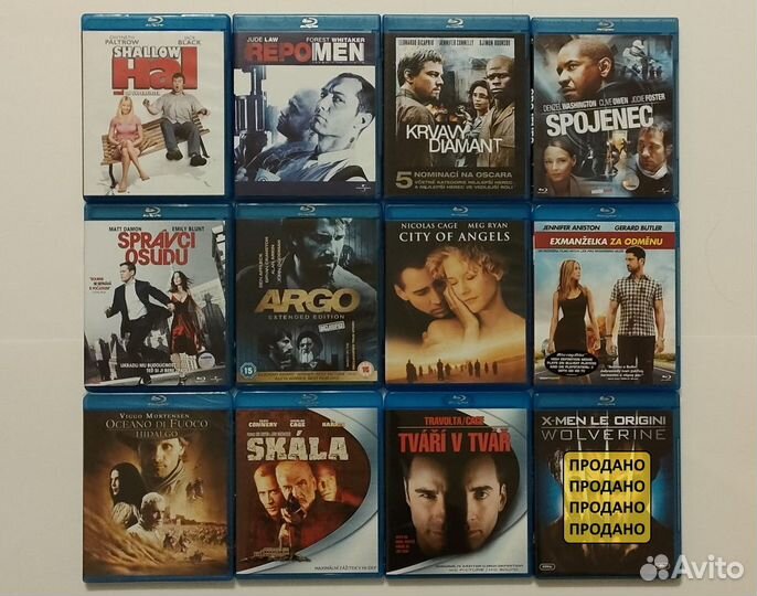 Импортные Blu-ray диски с русским языком