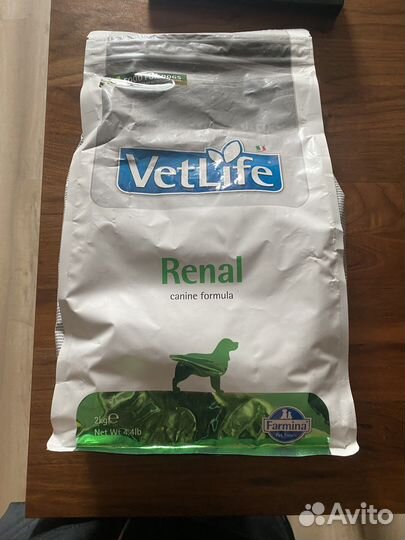 Корм vetlife renal