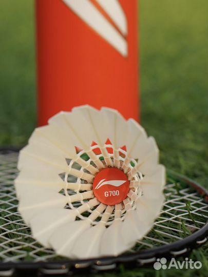 Воланы перьевые для бадминтона Li-Ning G700