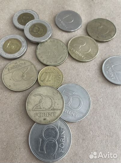 Монеты Венгрии форинты