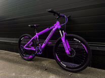 Велосипед подростковый 24 новый purpure