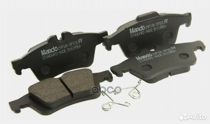 Колодки тормозные дисковые MPA08 mazda mazda 3