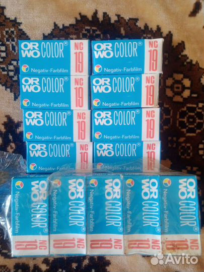 Фотопленка 120 Orwo NC 19 и проявители