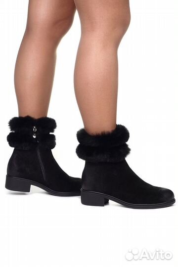 Женские новые зимние ботильоны Djovannia