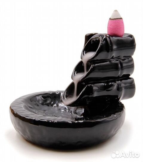 Подставка под стелющиеся благовония Колодец с бам