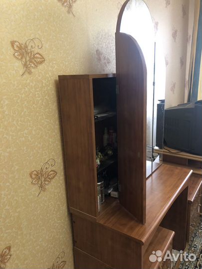 Трюмо трельяж с зеркалом Шатура