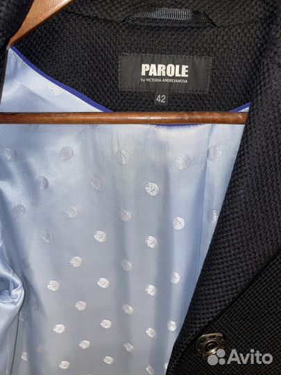 Пальто шерсть 40 р-р Parole by Victoria