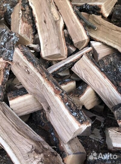 Дрова колотые дуб