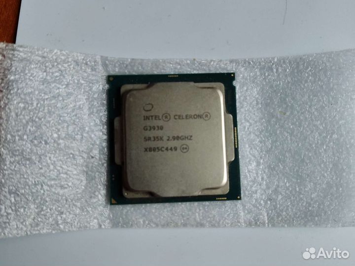 Процессор intel celeron G3930