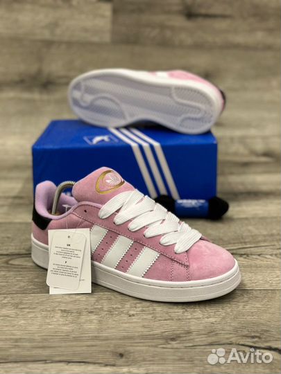 Кроссовки Adidas Campus Pink (36-40)