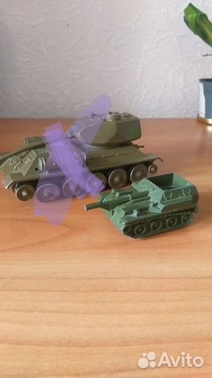 Танк металлический СССР