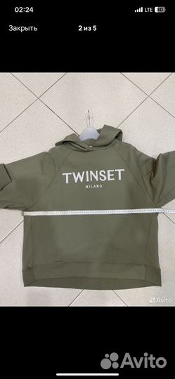 Twinset худи толстовка свитшот