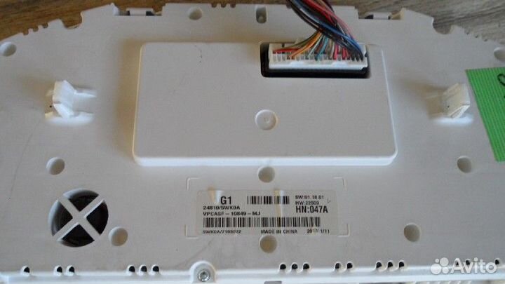 Спидометр 248105WK0A для автомобилей nissan note HE12