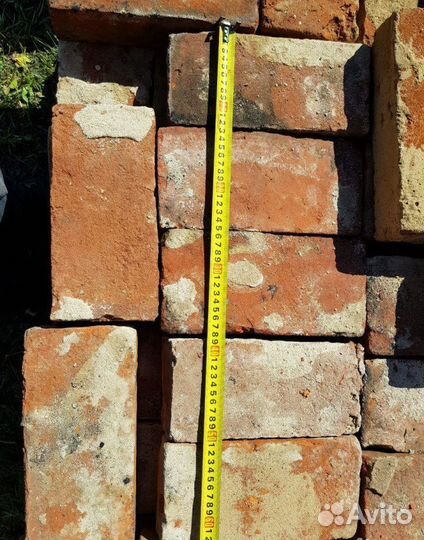 Старинный императорский кирпич для лофта (старый)